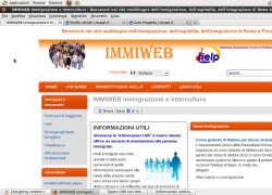 IMMIWEB.ORG Snapshot del sito