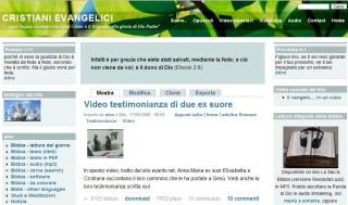 Snapshot del sito